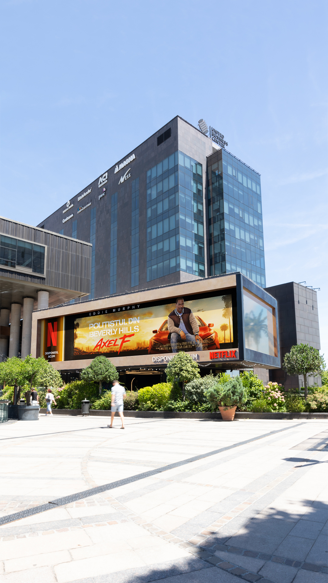 Spot video 3D OOH Netflix Iulius Town Timisoara