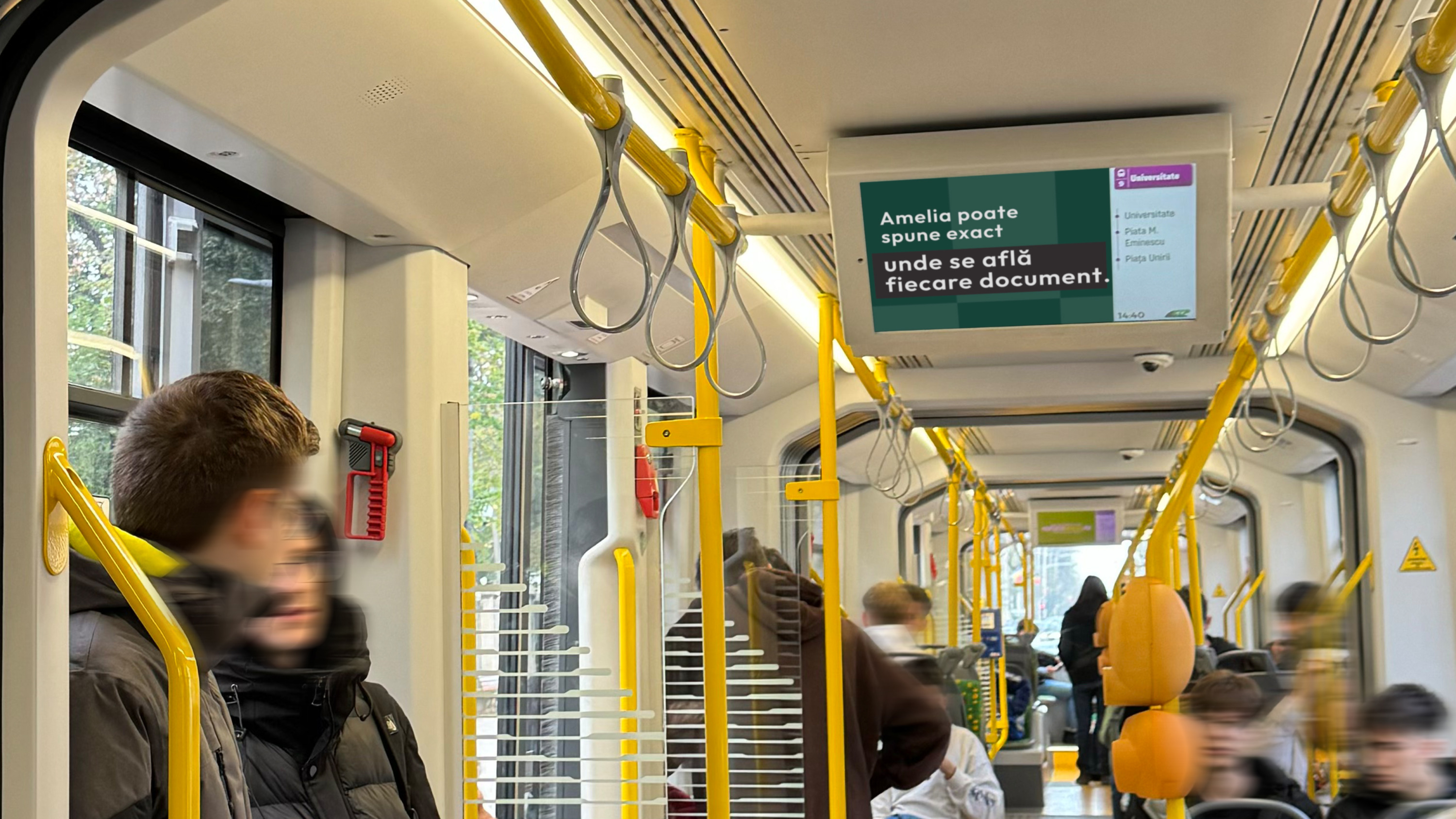 Amelia x WINK campanie recrutare OOH